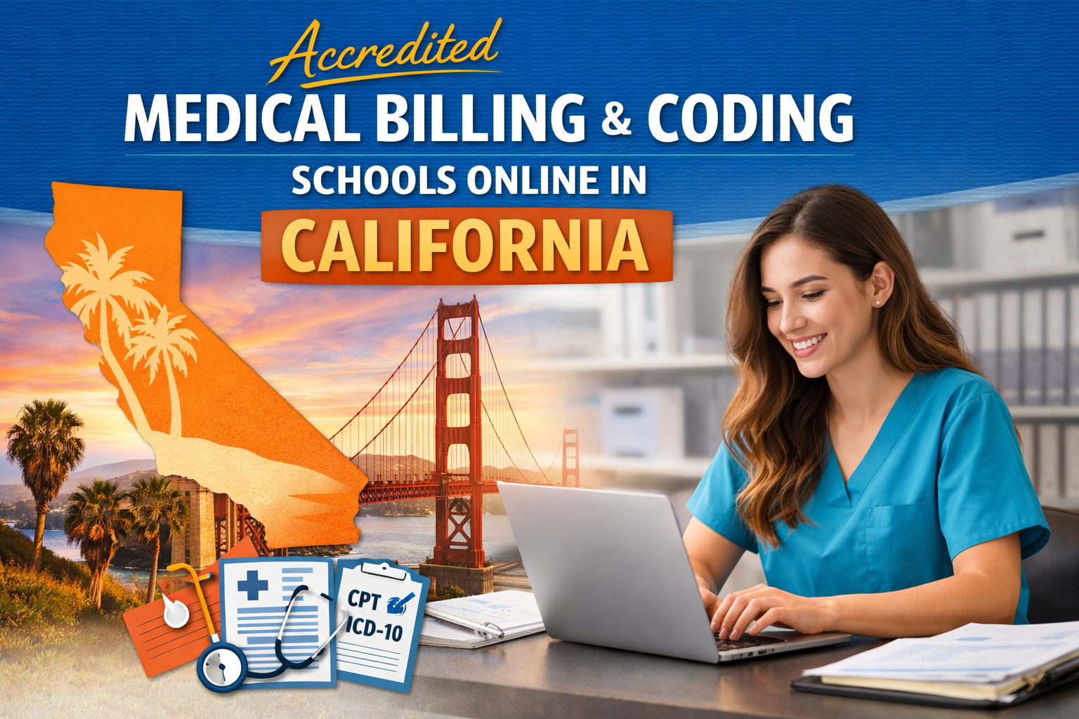Accredited Medical Billing and Coding Schools Online in California