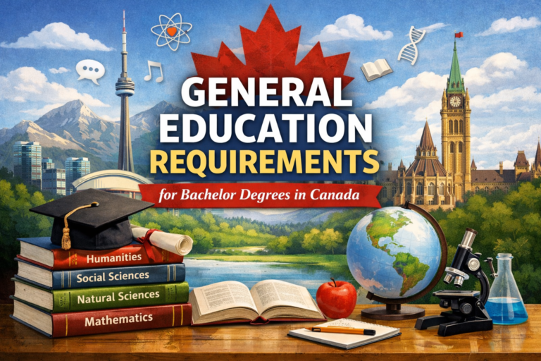 General Education Requirements for Bachelor Degrees in Canada